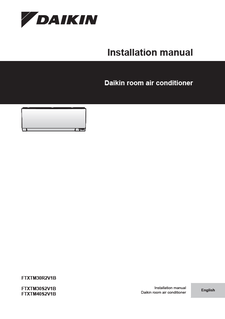 FTXTM30R.FTXTM-S_Installation manual_3PEN697375-5A_English download